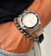 Pulsera Knight / Hematite brillante