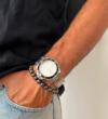 Pulsera Knight / Hematite brillante