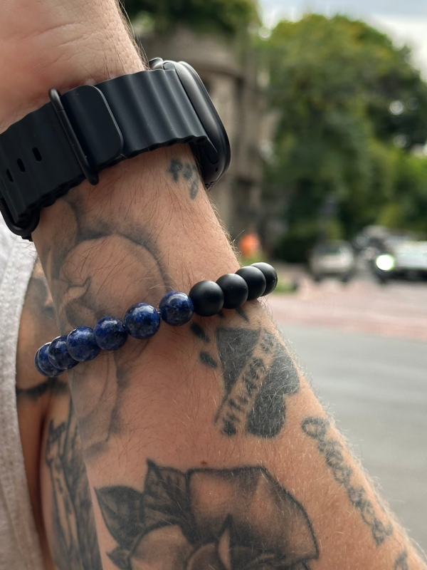 Pulsera Gabriel / Lapislazuli y Onix