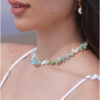Choker Selene / Amazonita y Nacar